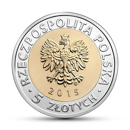 POLSKA 5 zł / 2015 r. - Kanał Bydgoski