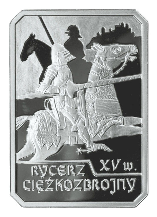 10 zł / 2007 r. -  Rycerz Ciężkozbrojny XV wiek