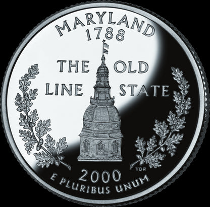 USA:  25 Centów / 2000 r. - Maryland (nr 7)