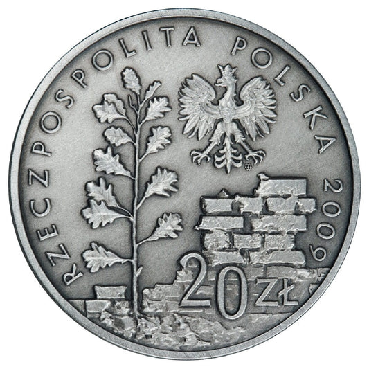 20 zł / 2009 r. - 65. rocznica likwidacji getta w Łodzi