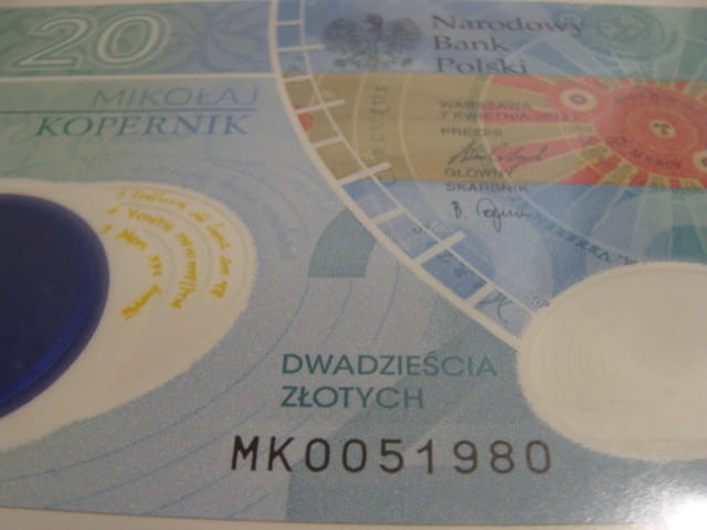 (1980r.)   20 zł / 2023 r. - Mikołaj Kopernik