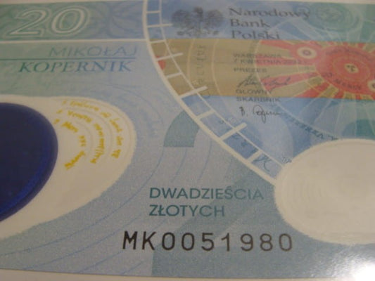(1980r.)   20 zł / 2023 r. - Mikołaj Kopernik