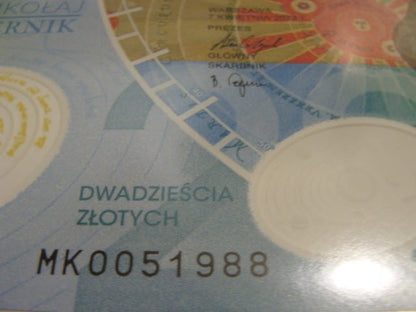 (1988r.)   20 zł / 2023 r. - Mikołaj Kopernik