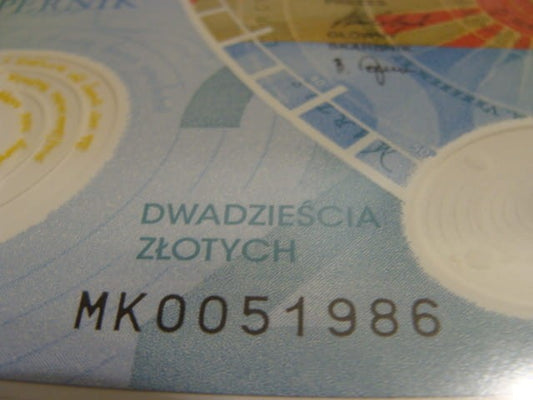 (1986r.)   20 zł / 2023 r. - Mikołaj Kopernik