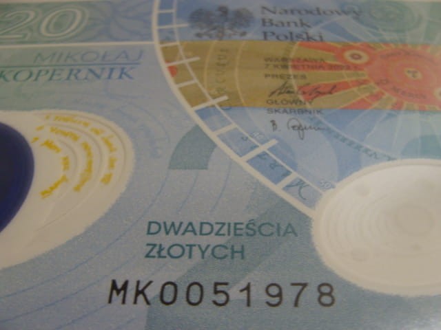 (1978r.)   20 zł / 2023 r. - Mikołaj Kopernik