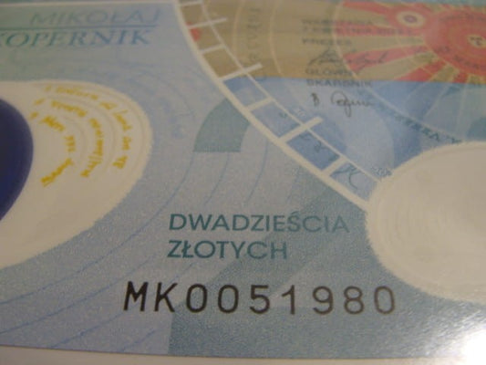 (1980r.)   20 zł / 2023 r. - Mikołaj Kopernik