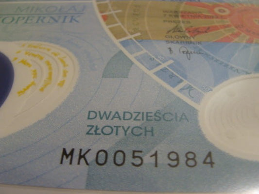 (1984r.)   20 zł / 2023 r. - Mikołaj Kopernik