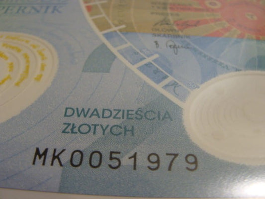 (1979r.)   20 zł / 2023 r. - Mikołaj Kopernik