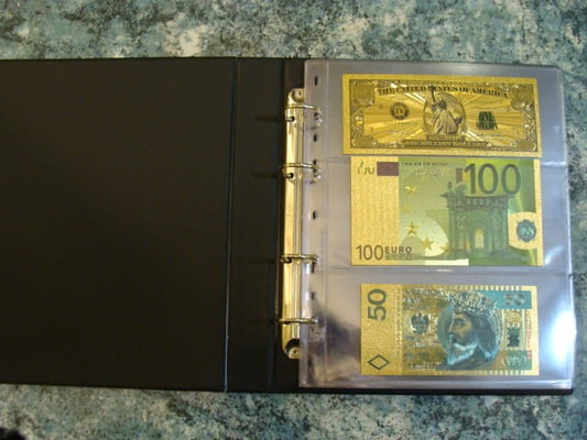 Klaser / album na banknoty (bez futerału)