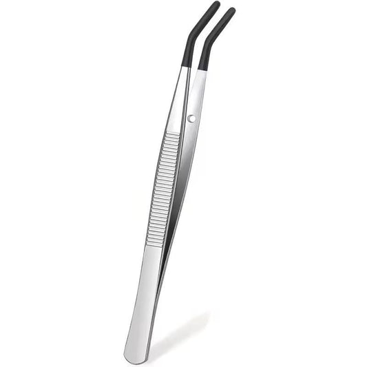 Łamana pęseta do znaczków, banknotów  - 156 mm