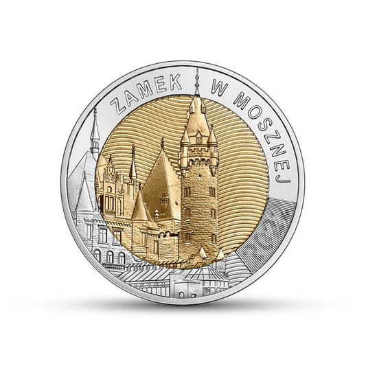 Woreczek - 100 sztuk: 5 zł / 2022 r -  Zamek w Mosznej