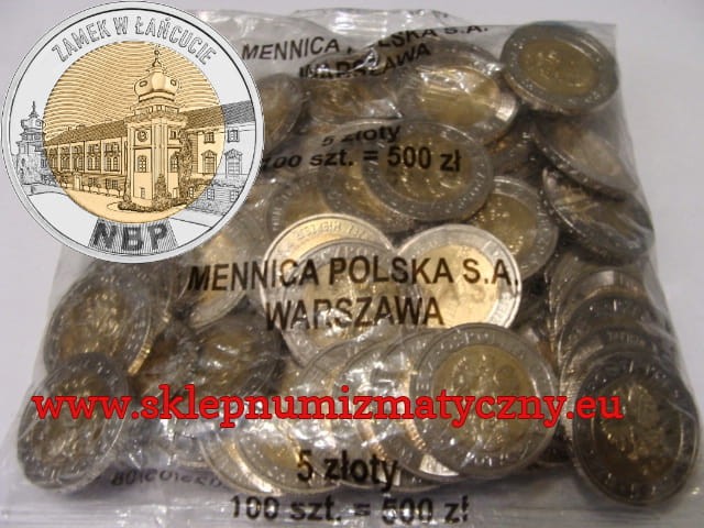 Woreczek - 100 sztuk: 5 zł / 2024 r - Zamek w Łańcucie