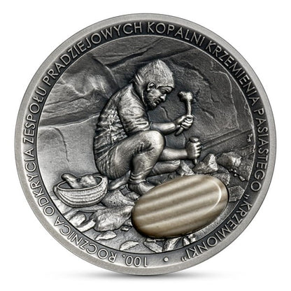 50 zł / 2022 r. -  Kopalnia krzemienia pasiastego „Krzemionki”