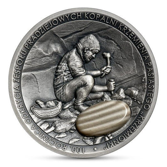 50 zł / 2022 r. -  Kopalnia krzemienia pasiastego „Krzemionki”