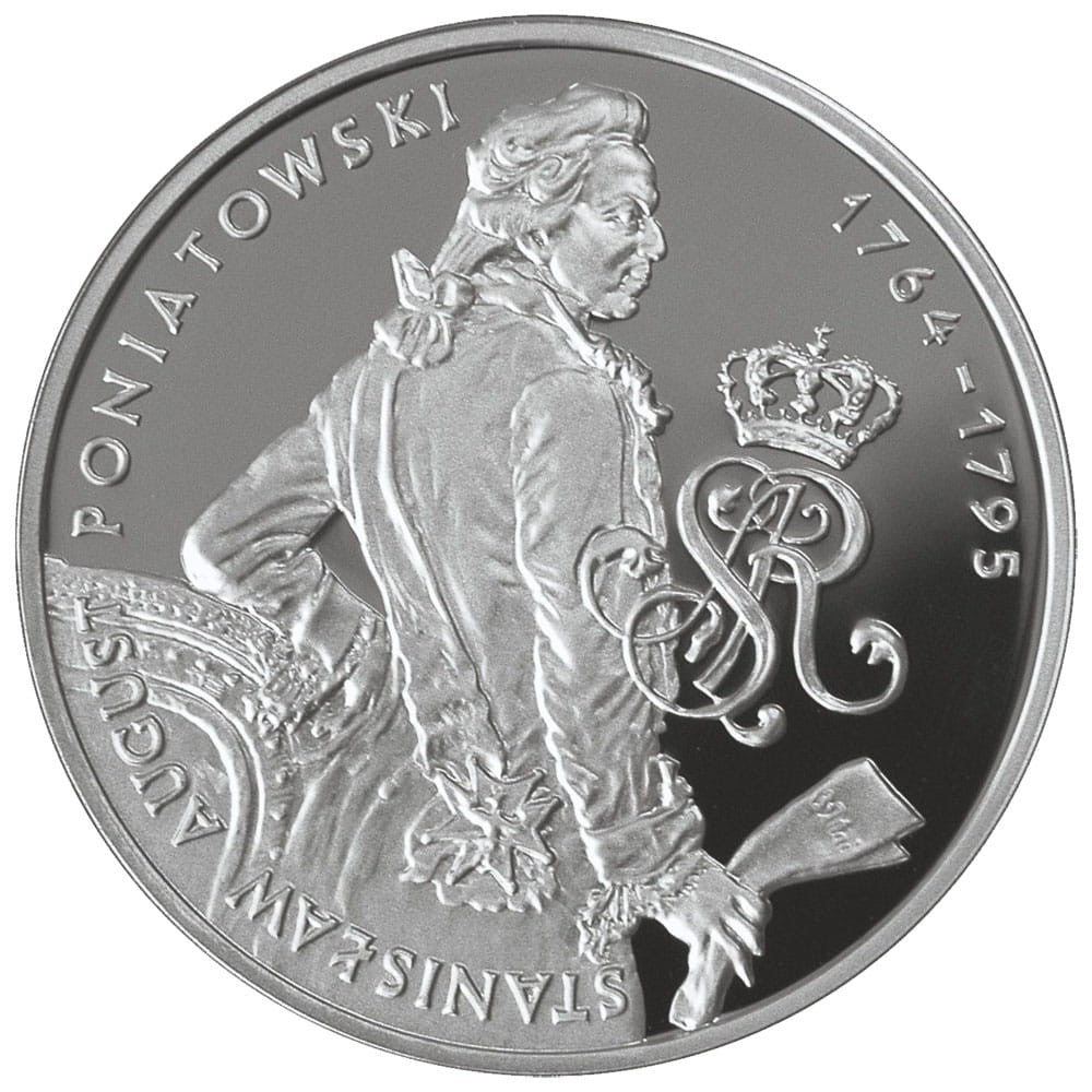 10 zł / 2005 r. - Stanisław August Poniatowski - półpostać