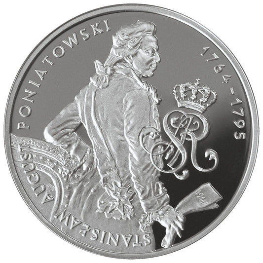 10 zł / 2005 r. - Stanisław August Poniatowski - półpostać