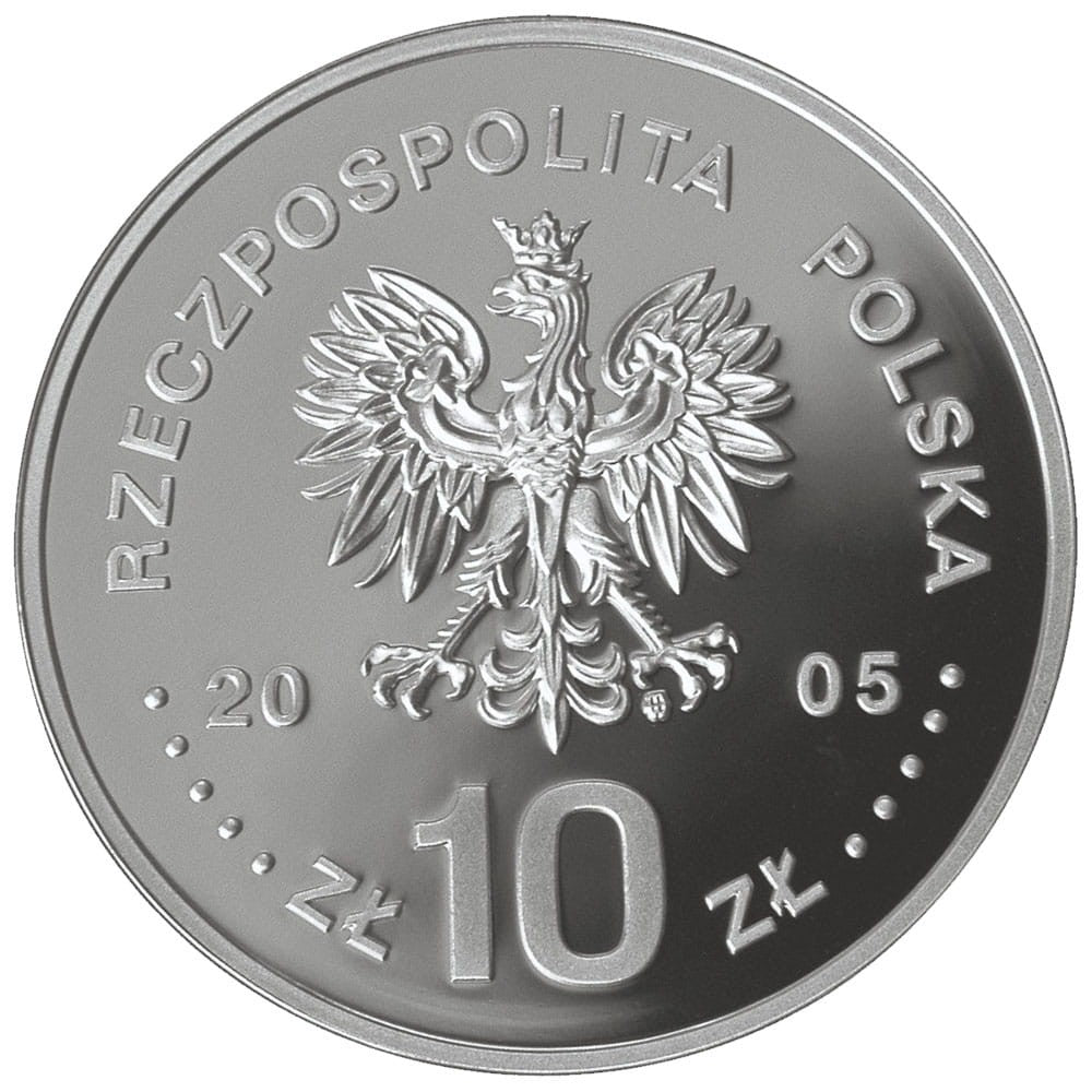10 zł / 2005 r. - Stanisław August Poniatowski - półpostać