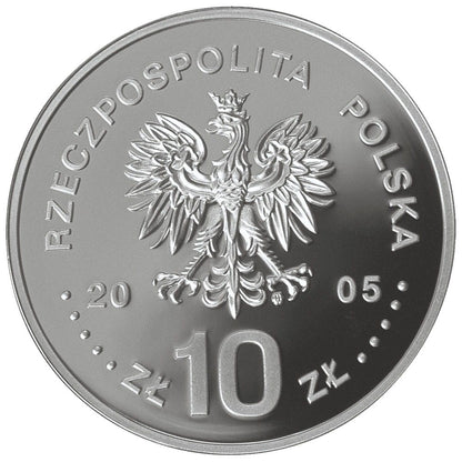 10 zł / 2005 r. - Stanisław August Poniatowski - półpostać