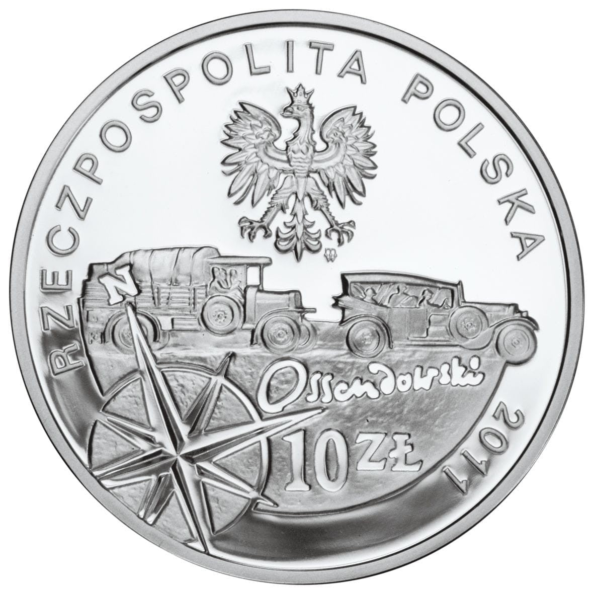 10 zł / 2011 r. - Ferdynand Ossendowski