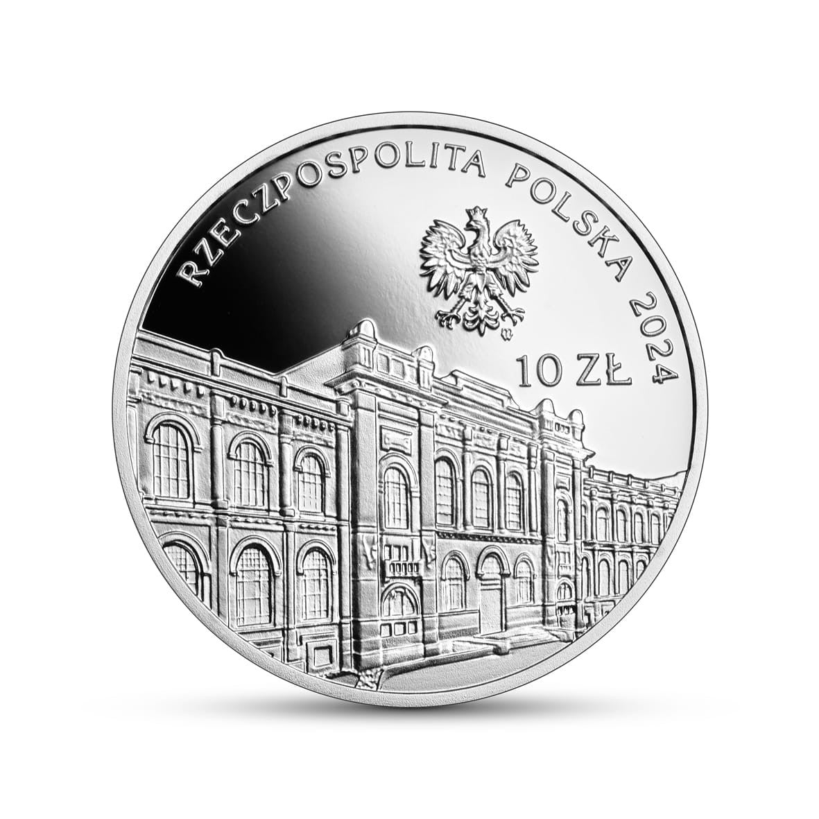 10 zł / 2024 r. - 100. rocznica utworzenia Banku Polskiego SA