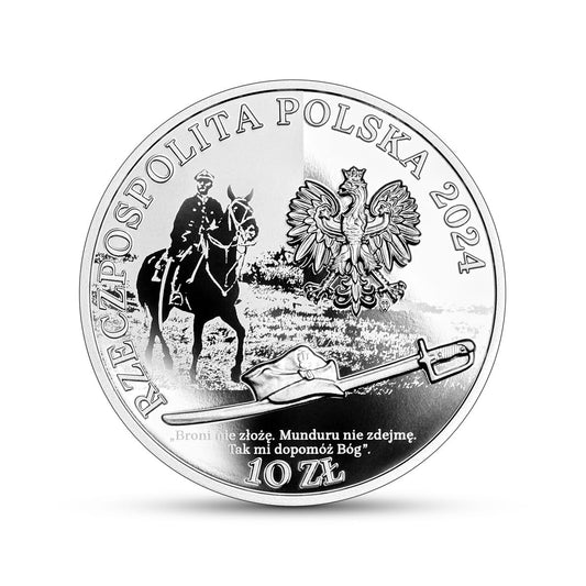 10 zł / 2024 r. - Mjr Henryk Dobrzański „Hubal”