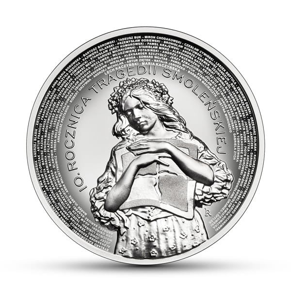 10 zł / 2020 r. -  10. rocznica tragedii smoleńskiej