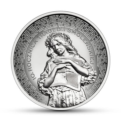 10 zł / 2020 r. -  10. rocznica tragedii smoleńskiej