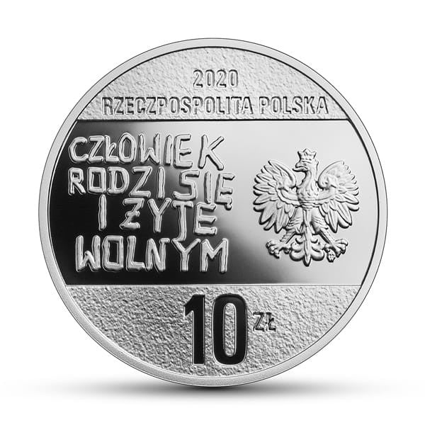 10 zł / 2020 r. -  40. rocznica powstania NSZZ „Solidarność”