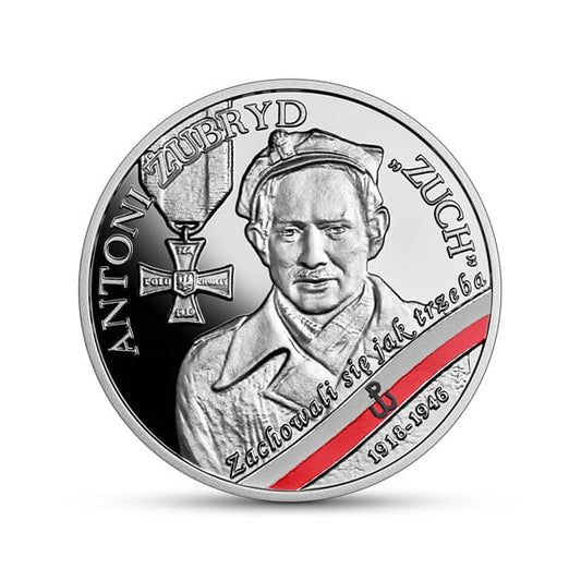 10 zł / 2022 r. - Żołnierze Niezłomni - Antoni Żubryd „Zuch”