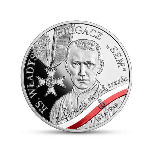 10 zł / 2024 r. - Żołnierze Niezłomni - ks. Władysław Gurgacz „Sem”