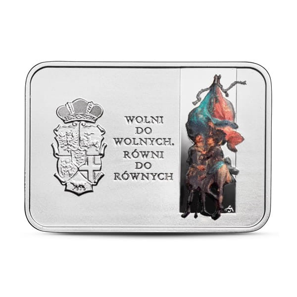 20 zł / 2019 r. -  450. rocznica unii lubelskiej