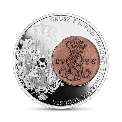 20 zł / 2024 r. -  Grosz z miedzi krajowej Stanisława Augusta