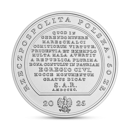 50 zł / 2025 r. -  Stanisław Małachowski - Skarby sztuki medalierskiej