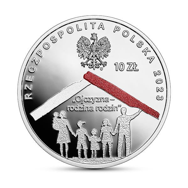 10 zł / 2023 r. -  W Polskę wierzę – Polska rodzina