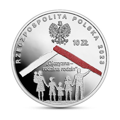 10 zł / 2023 r. -  W Polskę wierzę – Polska rodzina