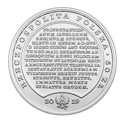 50 zł / 2019 r. -  Stefan  Batory