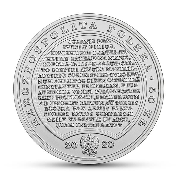 50 zł / 2020 r. -  Zygmunt III Waza
