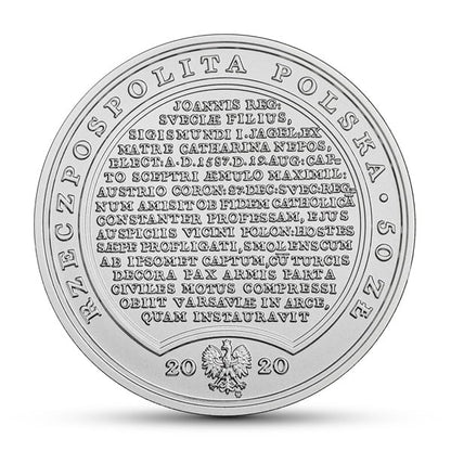 50 zł / 2020 r. -  Zygmunt III Waza