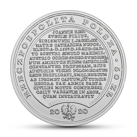 50 zł / 2020 r. -  Zygmunt III Waza