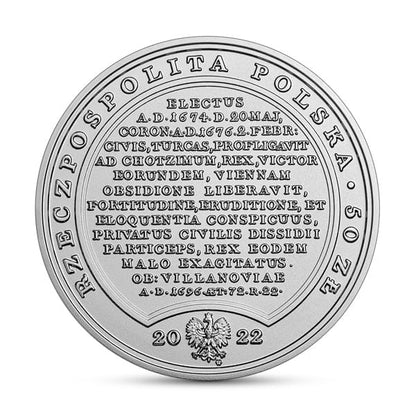 50 zł / 2022 r. -  Jan III Sobieski