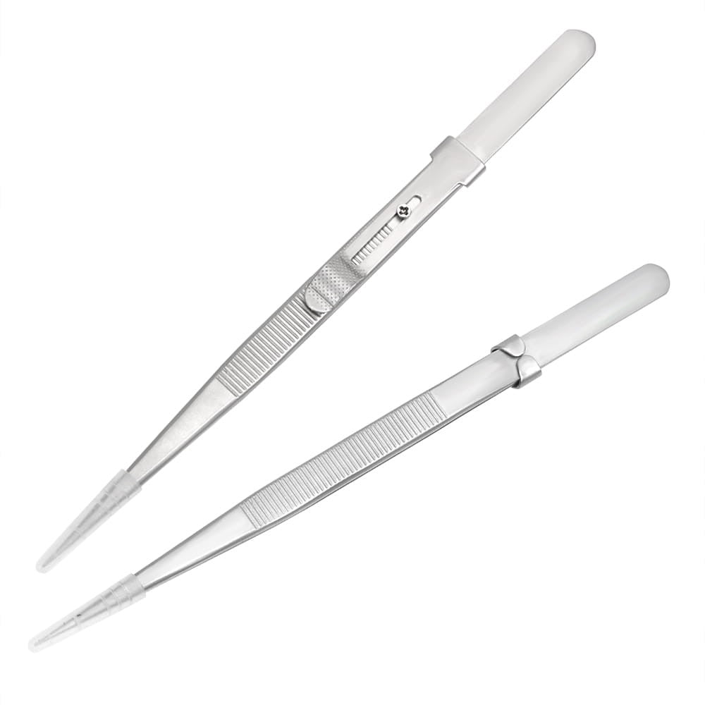 Pęseta jubilerska z bardzo cienką końcówką - 162 mm