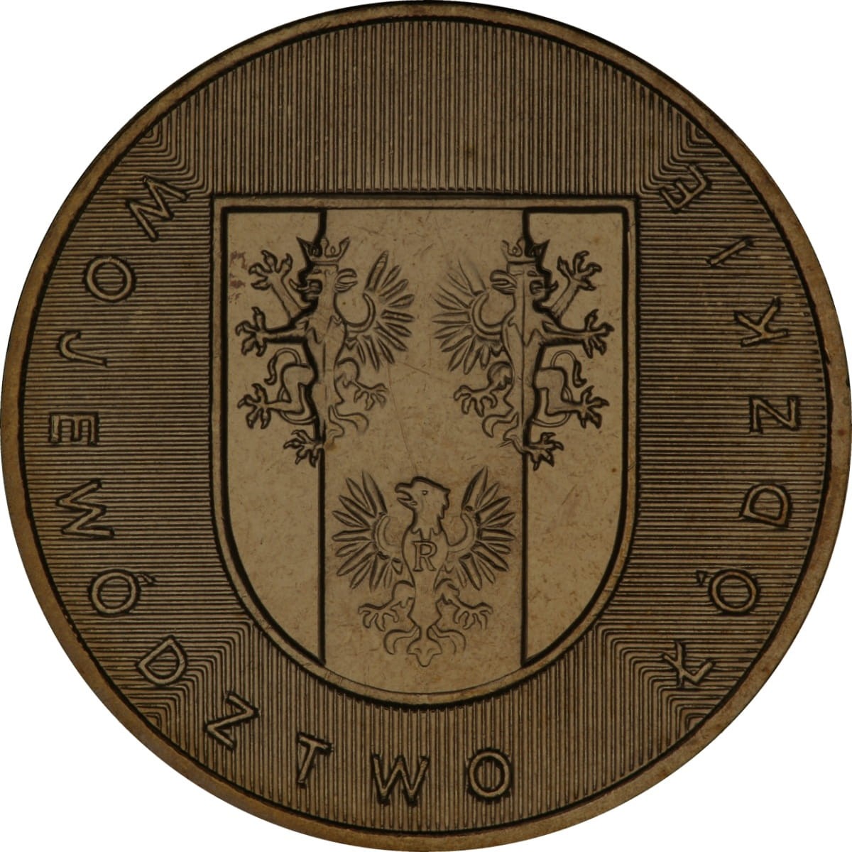 2 zł / 2004 r. - Herby Województw: Łódzkie