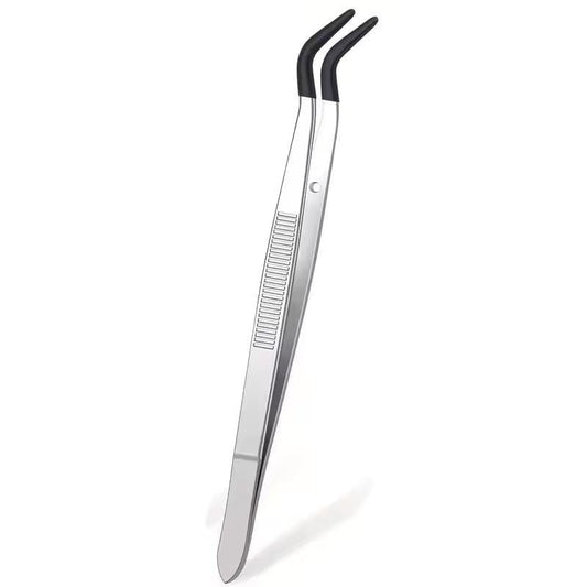 Stomatologiczna pęseta do znaczków, banknotów  - 156 mm