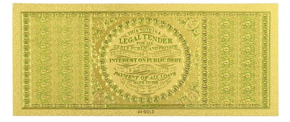 USA: Banknot złocony 100$ - STO dolarów /1863