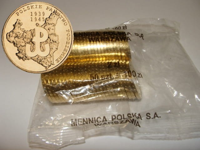 Woreczek - 50 sztuk: 2 zł / 2009 r. - Polskie Państwo Podziemne